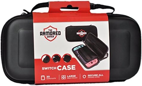 Nintendo Switch Case Protective Storage Bag w/ 20 Game Cartridge Holders