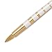 Parker Ingenuity Slim Pearl and Golden Rings, Parker 5th Technology Ink Pen with Medium Black refill (1858535)