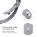 UMTELE Sport Bands Compatible with Galaxy Watch 42mm Band, Soft Silicone Breathable Sport Strap Replacement Wristband for Samsung Galaxy Watch Gray