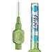 TePe Interdental Brush Original, Soft Dental Brush for Teeth Cleaning, Pack of 6, 0.8mm, Large Gaps, Green, Size 5