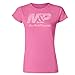 M&P by Smith & Wesson Women's Distressed Logo T-Shirt (Azalea - L)