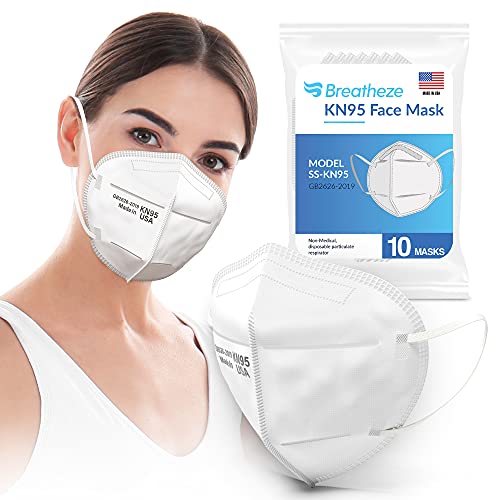 Breatheze KN95 Face Mask Made in USA Disposable Masks Breathable Face