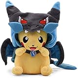 pikachu garchomp plush