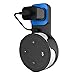 Outlet Wall Mount Hanger Holder Stand for Amazon Echo Dot 2nd Generation Plug in Kitchens, Bathroom And Bedroom (Black)