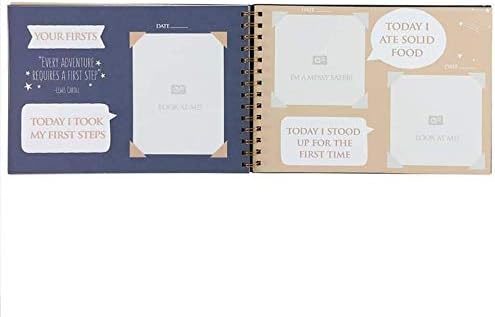 Unique Multicolor Baby Memory Book Milestones, 19x28 Centimetres, Beautifully Crafted Keepsake Album - Image 4