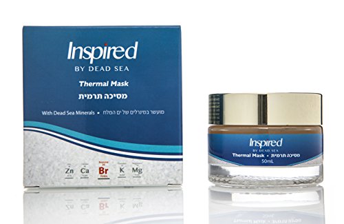 Inspired by Dead Sea Thermal Complex Moisture Mask Warming Self Heating Spa Experience Intensive Deep Cleansing Purifying Anti Aging Instant Best Treatment 50 ml / 1.7 fl.oz