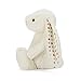Jellycat Bashful Cream Dot Bunny, Large, 15 inches