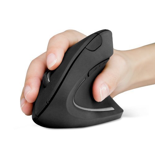 Anker-24G-Wireless-Vertical-Ergonomic-Optical-Mouse-800-1200-1600DPI-5-Buttons-Black