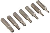 Irwin Tools 3515997C Screwdriving Insert Bit Set (7 Pack), 3/32", 7/64", 1/8", 9/64", 5/32", 3/16" and 7/32"