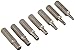 Irwin Tools IWAF21HEX7 Screwdriving Insert Bit Set (7 Pack), 3/32
