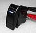 BANDC Marine Boat Car 7 Pins 2 Light Blue Led On-Off-on Rocker Switch Dpdt Waterproof 12v 24v