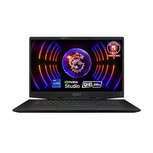 msi Stealth 17 Studio Laptop