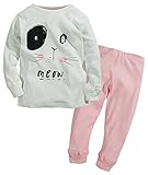 Fiream Baby Girls Cotton Long Sleeve Pajama set