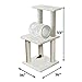 33 White Pet Cat Tree Play Tower Bed Furniture Scratch Post Tunnel Top Mouse toy notch by Unbrandedthumb 1