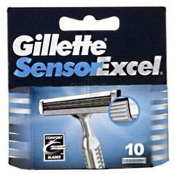 Gillette Sensor Excel Rasierklingen, 3 x 10 Stück