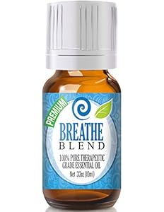 Breathe Blend 100% Pure, Best Therapeutic Grade Essential...