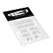 CableMod ModFlex Cable Comb Kit - Transparent (C-Series AXi, HXi & RM Basic)