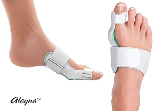 Bunion Corrector and Bunion Splint for Bunion Relief - Bunion Toe Straighteners and Bunion Pads - Relieve Hallux Valgus Foot Pain and Soothe Sore Bunions