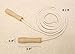 Cotton Jump Rope for Kids - Wooden Handle - Adjustable Cotton Braided Fitness Skipping Rope - Outdoor Fun Activity, Great Party Favor, Exercise Activity …