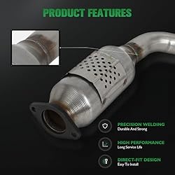 SCITOO 53827 Rear Catalytic Converter Fit For