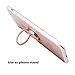 Finger Ring Stand,uCOLOR 360° Rotation Cell Phone Grip Mount Kickstand Holder for Smartphones and Tablet (Rose Gold Marble)