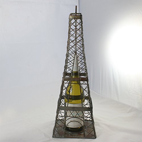 Thirteen Chefs Eiffel Tower Wine Bottle Holder, Table Wine Rack for