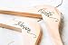 Personalized, Engraved Wedding Dress Hanger by Left Coast Original primary