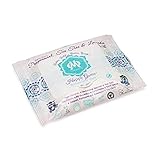 Organic Baby Gum Wipes | Natural Hypoallergenic Infant Toddler Oral Hygiene | Finger Toothbrush Teeth Pacifier | Organic Peppermint, Tea Tree, Lavender | Eco-Friendly