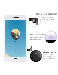 Giorefix   Pantalla LCD táctil digitalizadora de repuesto con herramientas de reparación y protector de pantalla