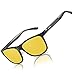 Bircen HD Night Vision Driving Anti-Glare Glasses for Men Women Al-Mg Metal Frame Rainy Safe Polarized Fashion Sun glasses