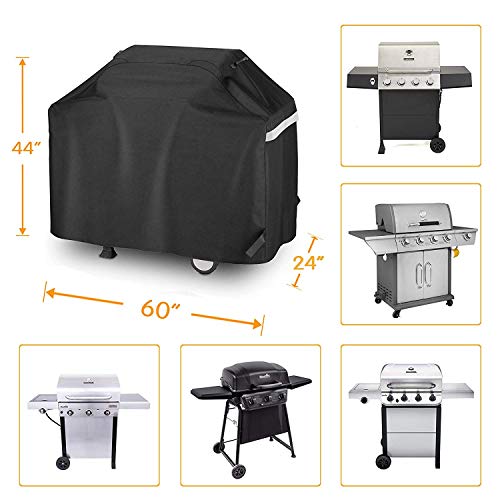 Utheer 60 Inch Waterproof Gas Grill Cover for Nexgrill 7200830H 7200888S 7200888N, Dyna glo