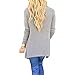 Hengzhi Women's Tassel Cardigan Sweater V Neck Outwear Tops knitted loose Poncho