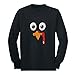 Turkey Face - Cute Little Turkey - Funny Thanksgiving Long Sleeve Kids T-Shirt