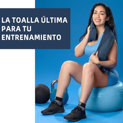 Toalla Microfibra Secado Rápido 3 Pack, Toalla Natacion Super Absorbente Toalla Gym de Baño Suave y Ligero para Natacion,Toalla de Viaje Ligera y Portatil para Natacion,Deporte,Baño,Viajes,Azul Oscuro
