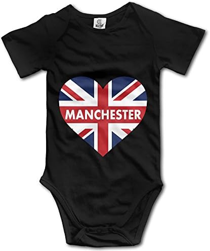 I Love Manchester Unisex Baby Bodysuit Onesie Baby Clothes