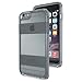 Pelican Voyager Rugged Cover Case with kickstand Belt Clip Holster for Apple iPhone 6 plus/6s plus Clear and Gray