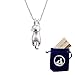 Cute Animals Club Silver Cat Necklace - Sterling Silver Necklace for Women, Sterling Silver Necklace with Pendant, Pendant Necklace for Women, Sterling Silver Pendant Necklace, Cute Necklace for Women