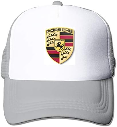 HANRUI New Custom General Motors Porsche Logo Fashion Peak Cap for Boys Trucker Hats Black