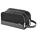 Yeiotsy Toiletry Bag, Light Shaving Bag Wash Bag for Men Small Nylon Toiletry Organizer for Camping/Hiking (Black)