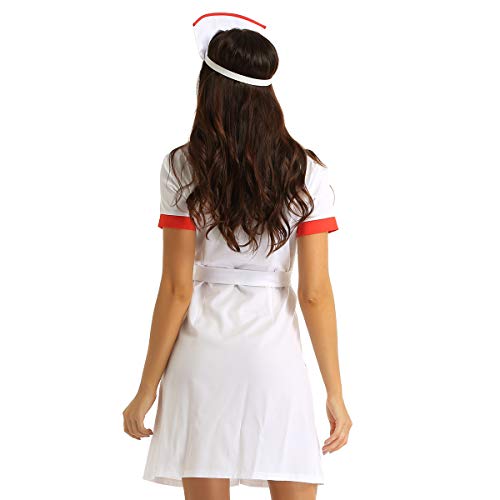 Freebily-Infermiera-Sexy-Lingerie-Donna-Babydoll-Hot-per-Sesso-Aperto-Camice-Bianco-Laboratorio-Chimica-Operato-Costume-Halloween-Carnevale-Ruolo-di-Gioco