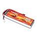 Floureon 7.4V 2S 3300mAh 35C Li-Polymer Lipo RC Battery Packs with T Plug Connector for RC Airplane RC Helicopter RC Car RC Truck RC Boat UAV Drone FPV(1Pack) ...