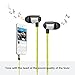 ONSON In-Ear Earbuds Wired Headphones,Remote Control&Microphone Earphone with 3.5MM Jack for iPhone, iPod and iPad, Android Device, Tablet,Mp3 player, CD Player and More,Black+Yellow