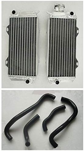 L&R Aluminum Radiator + Hose for Honda ATC250R ATC 250R 85 86 1985-1986 (black)
