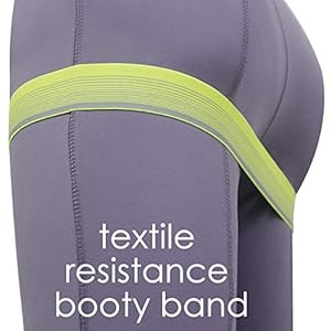 nalax Yoga Strap Stretch Straps for Physical Therapy 12 Loops Yoga Stretch Strap Resistance Band Workout Booty Band for Butt and Leg