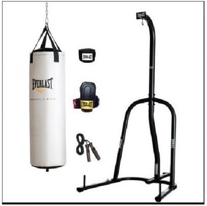 100 pound punching bag with stand