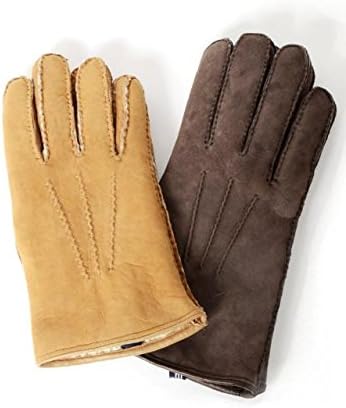 Amazon Merola メローラ Shearling ムートン グローブ 8 5 ダークブラウン 手袋 通販