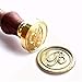 Wax Seal Stamper, VOOSEYHOME Initial Handwritten Letter Alphabet B Stamp with Rosewood Handle, Decorating on Invitations Mail Envelopes Cards Books for Birthday Themed Party Wedding Signature