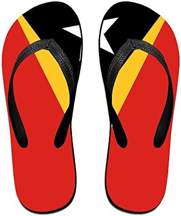 East Timor Flag Funny Flip Flops For Children Adults Men And Women Beach Sandals Pool Party Slippers
