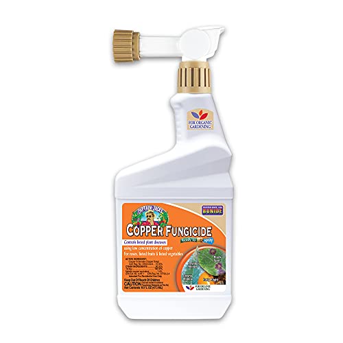 Bonide Liquid Copper Fungicide ReadytoSpray, 16 Oz & Concentrate, 16