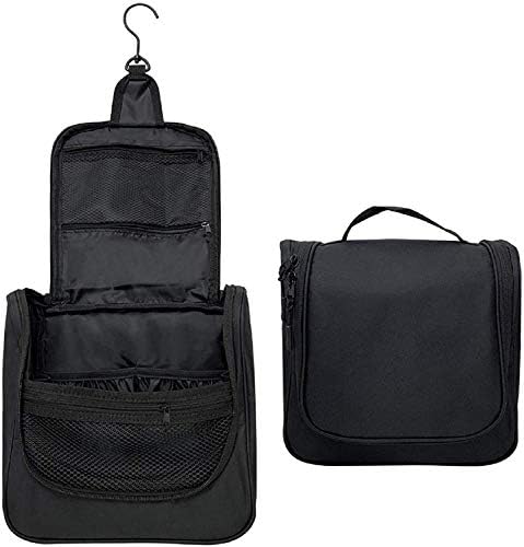 DAMIFAN makeup bag travel bags for women and men travel size toiletries toiletry bag Water-resistant Makeup Cosmetic Bag Travel Organizer for Accessories, Shampoo, Full Sized Container, Toiletries (Black) 1 DAMIFAN makeup bag travel bags for women and men travel size toiletries toiletry bag Water-resistant Makeup Cosmetic Bag Travel Organizer for Accessories, Shampoo, Full Sized Container, Toiletries (Black)